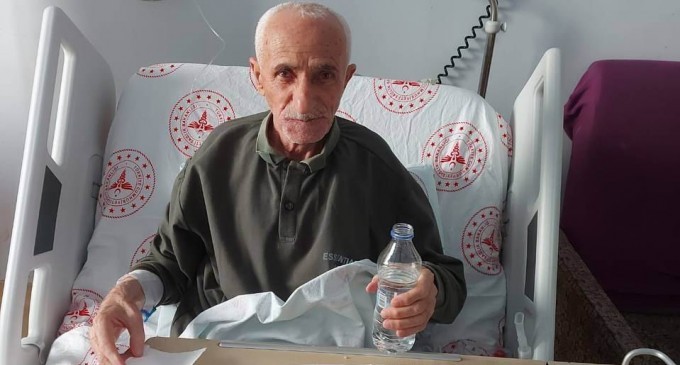 75 yaşındaki yatalak ve iç organları iflas eden Sabri Mavi tutuklandı