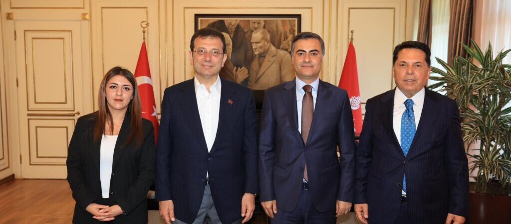 Van Büyükşehir Belediyesi Başkanı Abdullah Zeydan’dan Ekrem İmamoğlu’na ziyaret