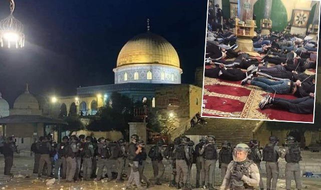 Mescid-i Aksa’ya saldıran İsrail, Lübnan ve Gazze Şeridi’ni de füzelerle vurdu