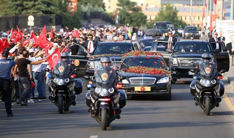AKP’li Cumhurbaşkanı Erdoğan’ın koruma ordusunun günlük maliyeti 2,6 milyon TL