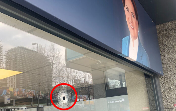 Erdoğan, Akşener’i tehdit etti iki sonra, İYİ Parti İl Başkanlığı’na silahlı saldırı yapıldı