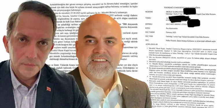 Tutuklu işadamı Murat Kapki, AKP’li Mücahit Birinci’den şikâyetçi oldu: Yazılı metin getirdi, 2 milyon ABD doları istedi