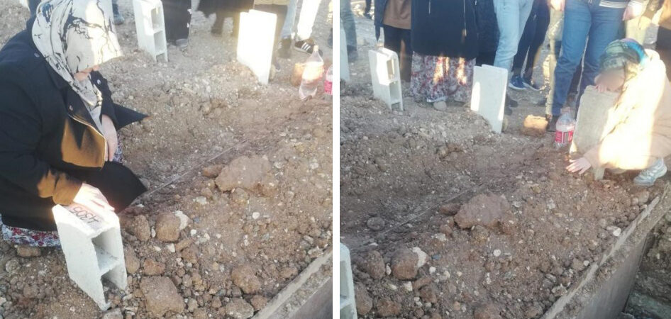 Polisin sırtından vurarak öldürdüğü KHK’lı polis Sedat Türkmen Adıyaman’da toprağa verildi