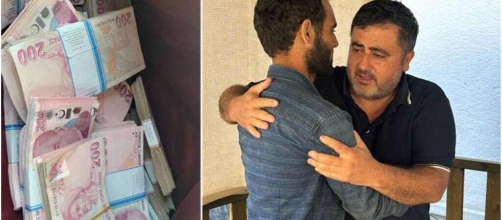 Suriyeli kağıt toplayıcı, çöpte bulduğu 500 bin lirayı sahibine teslim etti