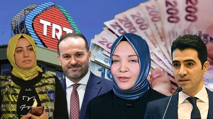 Yandaşların TRT’de ‘Huzurları’ yerinde: AKP’li 9 isme 2,5 milyon para dağıtıldı