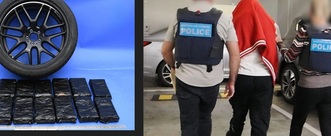 Perth’de jantının içine gizlenmiş 56 kilogram kokain