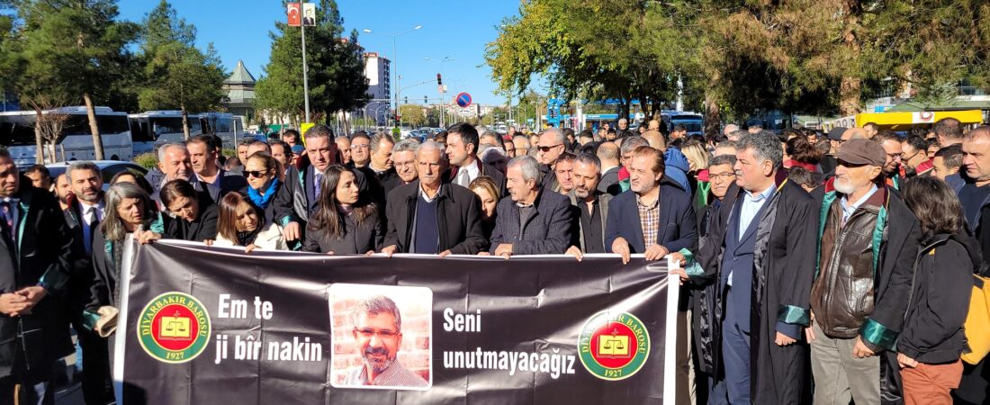 Tahir Elçi katledilişinin sekizinci yılında Diyarbakır’da anıldı