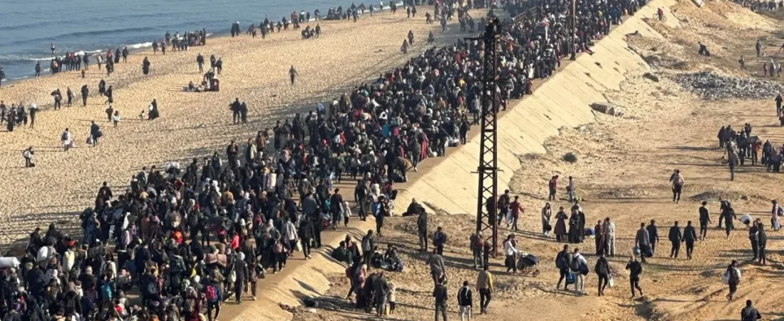 Gazze’de yeni göç dalgası: İsrail’in operasyon tehdidi yüzbinlerce Filistinliyi yerinden etti