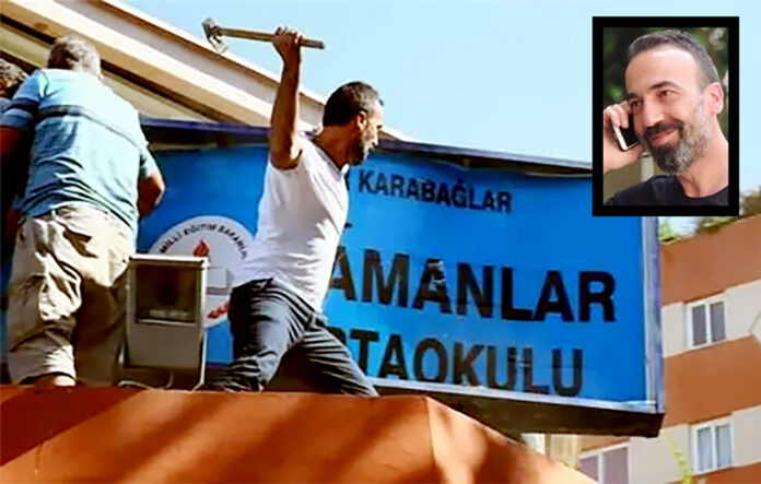 Yamanlar Koleji’nin tabelasını parçalayan vandal, yıllar sonra itiraf etti: Evet, o nasipli benim!